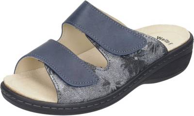Dr. Brinkmann Pantoletten Komfort-Pantoletten blau