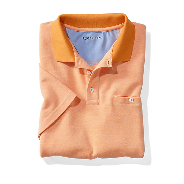 Bekleidung Poloshirts Roger Kent Poloshirt in Piqué-Qualität orange