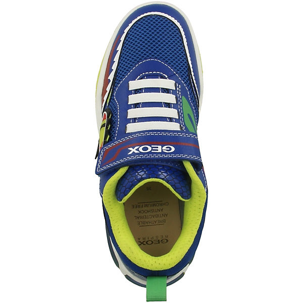 Schuhe Sneakers Low GEOX J Inek B. A Sneaker low Unisex Kinder Sneakers Low blau