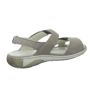 Waldläufer K-Adea Sandale Beige - Bequeme Sandale Mit Lederfußbett