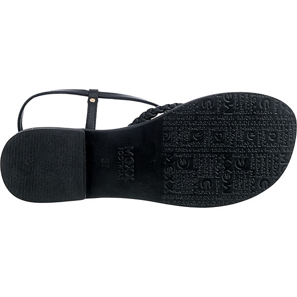 Schuhe T-Steg-Sandalen Mexx Jillian T-Steg-Sandalen schwarz