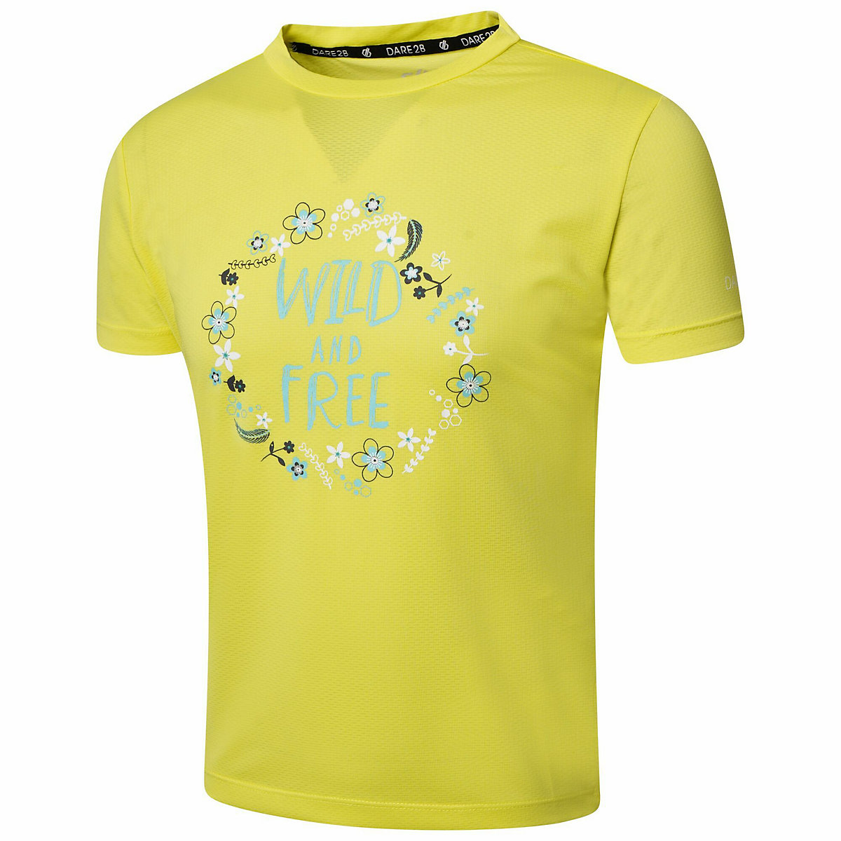 Dare 2b T-Shirt für Kinder Rightful Tee Funktionsshirts für Kinder gelb
