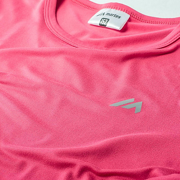 Bekleidung T-Shirts martes Funktionsshirt SIMI für Mädchen pink