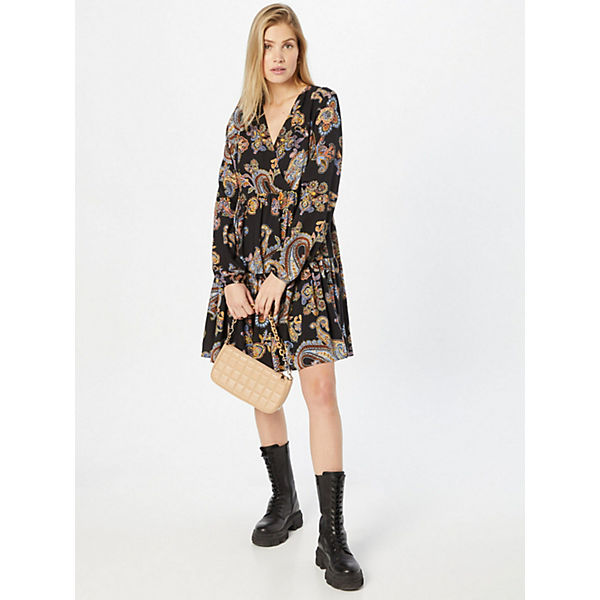 Bekleidung Freizeitkleider comma COMMA kleid Jerseykleider mehrfarbig Bekleidung Freizeitkleider comma COMMA kleid Jerseykleider mehrfarbig