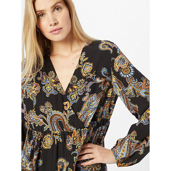 Bekleidung Freizeitkleider comma COMMA kleid Jerseykleider mehrfarbig Bekleidung Freizeitkleider comma COMMA kleid Jerseykleider mehrfarbig
