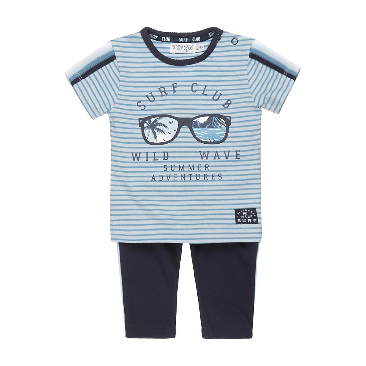 Dirkje Baby Anzug für Jungen hellblau