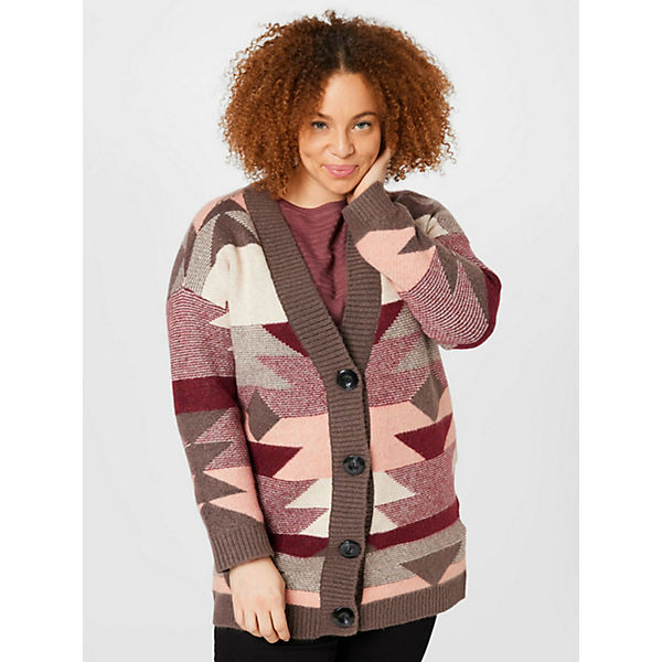 Bekleidung Strickjacken ONLY CARMAKOMA strickjacke Strickjacken mehrfarbig Bekleidung Strickjacken ONLY CARMAKOMA strickjacke Strickjacken mehrfarbig