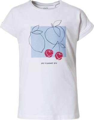 OVS Set T-Shirt + Shorts für Mädchen weiß