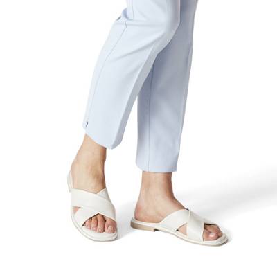 Tamaris Pantolette in Weiß Damen Schuhe Absätze Sandaletten 