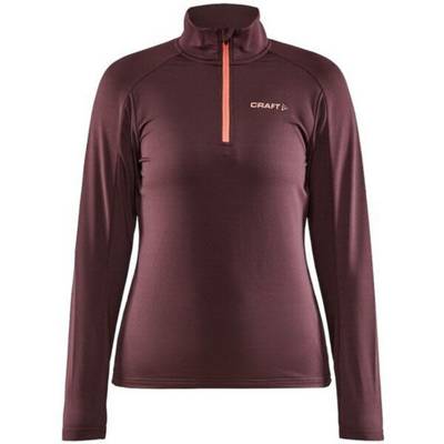 Craft Rollkragenpullover CORE Gain midlayer W Langarmshirts aubergine