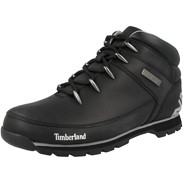 Schuhe Trekkingschuhe Timberland Euro Sprint Mid Hiker Boots Herren Biker Boots schwarz