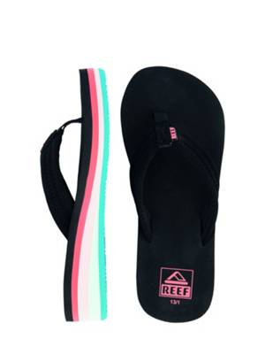 Reef Mädchen Badepantolette Mode & Accessoires Schuhe Sandalen Zehentrennersandalen Kids Ahi 