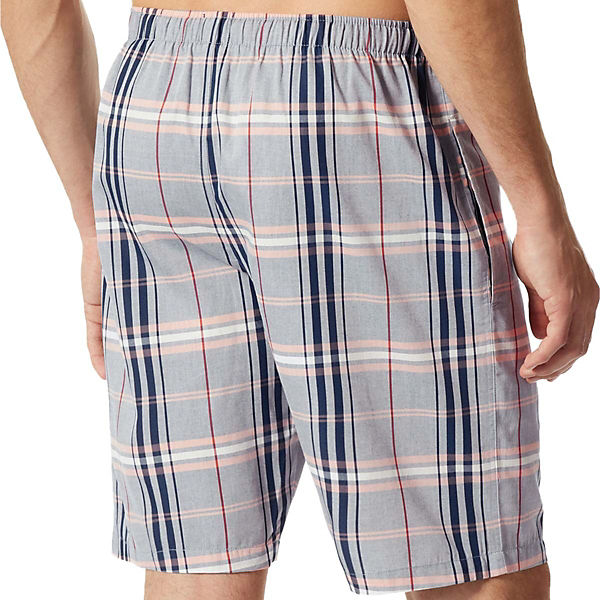 Bekleidung Pyjamas SCHIESSER Schlafanzug Hose Bermuda Mix & Relax Schlafanzüge blau Bekleidung Pyjamas SCHIESSER Schlafanzug Hose Bermuda Mix & Relax Schlafanzüge blau