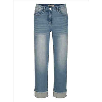 Jeans mit ausgefransten Saum Jeanshosen