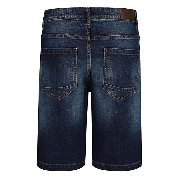 Bekleidung Straight Jeans Roger Kent Bermuda in bequemer Stretch-Qualität dunkelblau