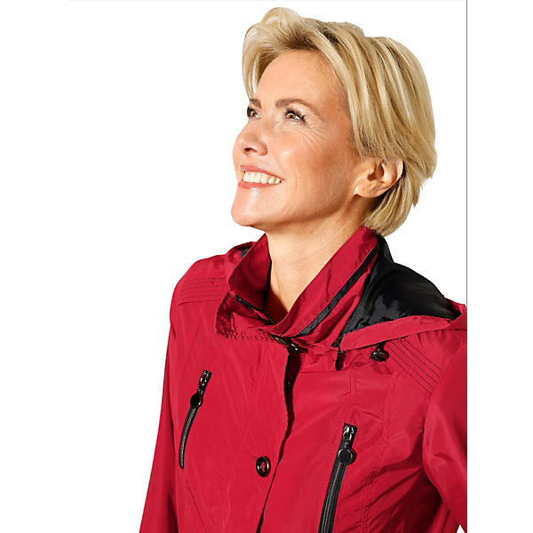 Bekleidung Übergangsjacken MONA Jacke mit weitenverstellbarem Arm-Riegel rot