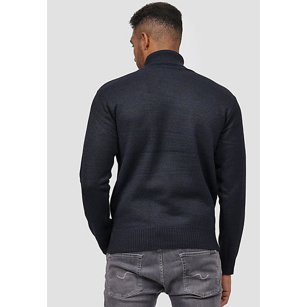 Bekleidung Pullover Max Men® Rollkragen Sweater Basic Longsleeve Design Strick Pullover pastellblau