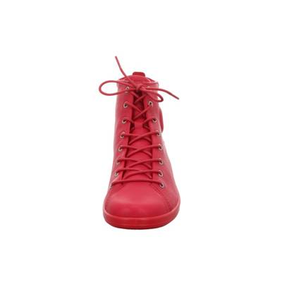 ecco stiefelette rot