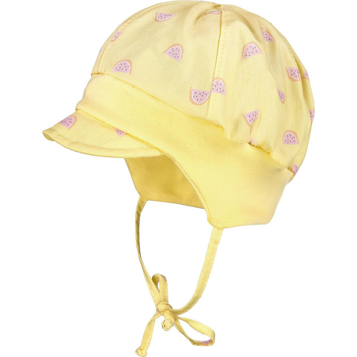 maximo Baby Mütze für Mädchen gelb