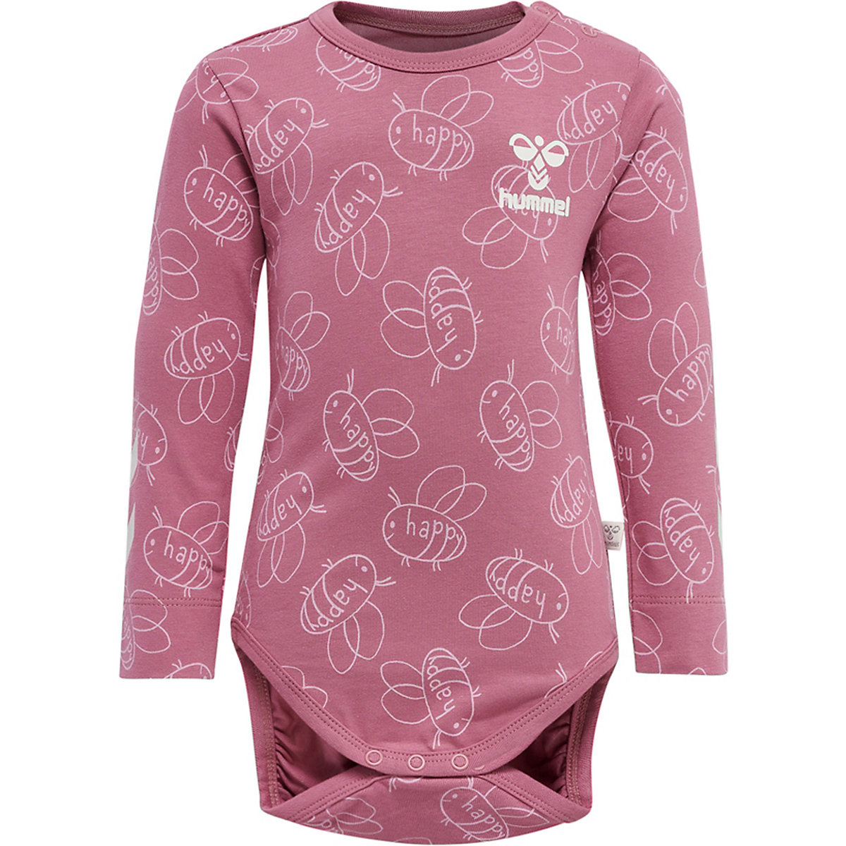 hummel hmlBEATRIX BODY L/S Strampler für Mädchen rosa hummel hmlBEATRIX BODY L/S Strampler für Mädchen rosa