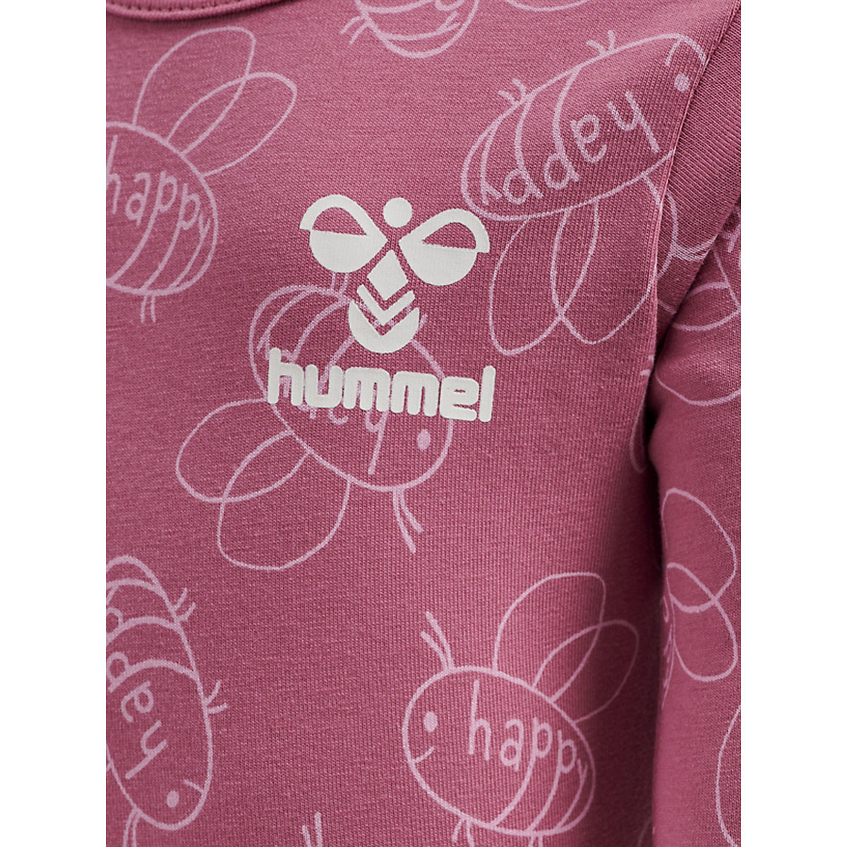 hummel hmlBEATRIX BODY L/S Strampler für Mädchen rosa