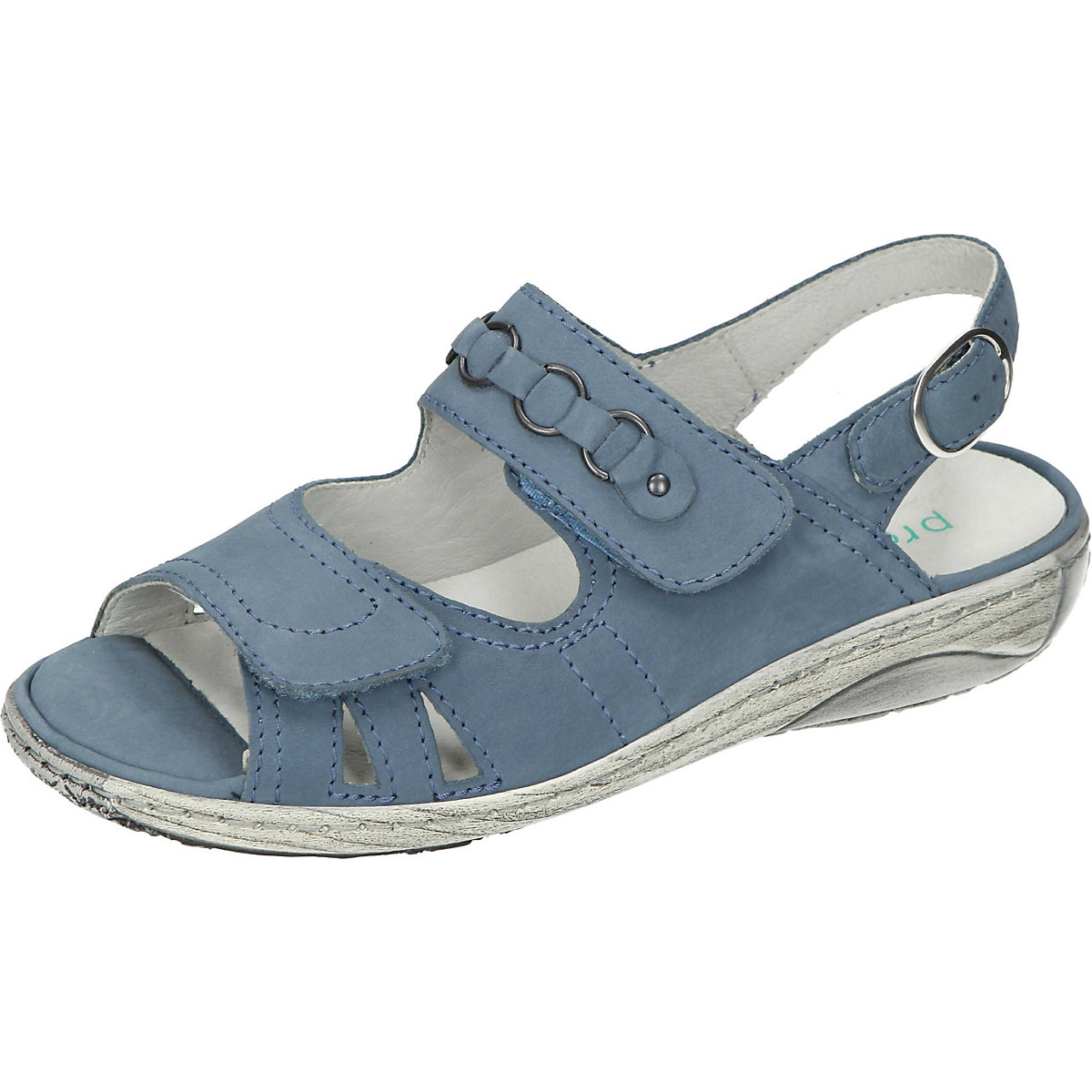 WALDLÄUFER Sandalen Komfort-Sandalen blau