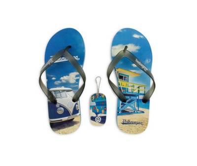 VW Collection by BRISA VW T1 Bulli Bus Zehentrenner blau
