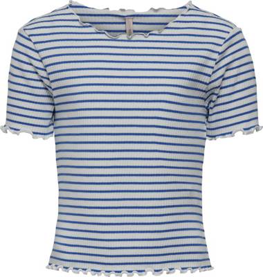 KIDS ONLY Kinder Kurzarmbluse GILA Organic Cotton dunkelblau