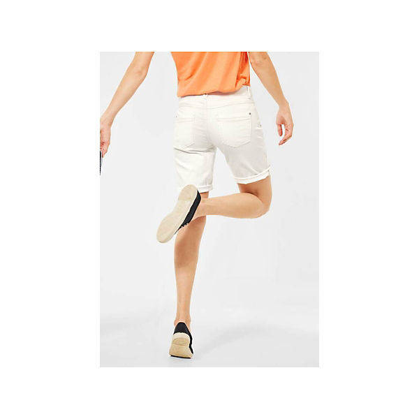 Bekleidung Stoffhosen CECIL Hosen & Shorts offwhite