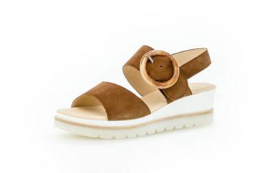 Gabor Keilsandalette Riemchensandalen braun