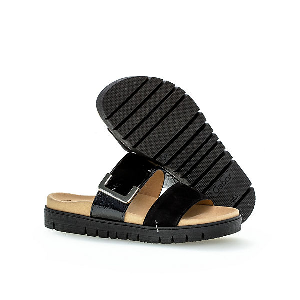 Schuhe Klassische Pantoletten Gabor Pantolette Pantoletten schwarz Schuhe Klassische Pantoletten Gabor Pantolette Pantoletten schwarz