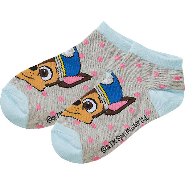 Bekleidung Sneakersocken PAW Patrol PAW Patrol Sneakersocken für Mädchen blau-kombi Bekleidung Sneakersocken PAW Patrol PAW Patrol Sneakersocken für Mädchen blau-kombi