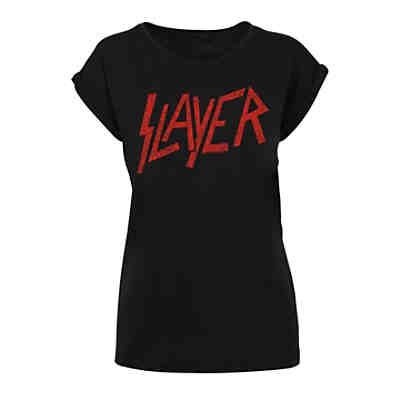 Slayer Classic Logo - Premium Rock Band Musik Merch T-Shirts