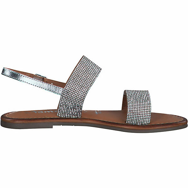 Schuhe Klassische Sandalen Tamaris Tamaris Sandale Klassische Sandalen silber Schuhe Klassische Sandalen Tamaris Tamaris Sandale Klassische Sandalen silber