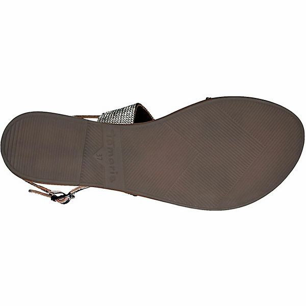 Schuhe Klassische Sandalen Tamaris Tamaris Sandale Klassische Sandalen silber Schuhe Klassische Sandalen Tamaris Tamaris Sandale Klassische Sandalen silber