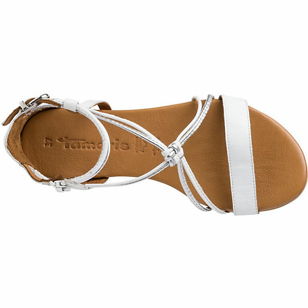 Schuhe Klassische Sandalen Tamaris Tamaris Sandale Klassische Sandalen weiß