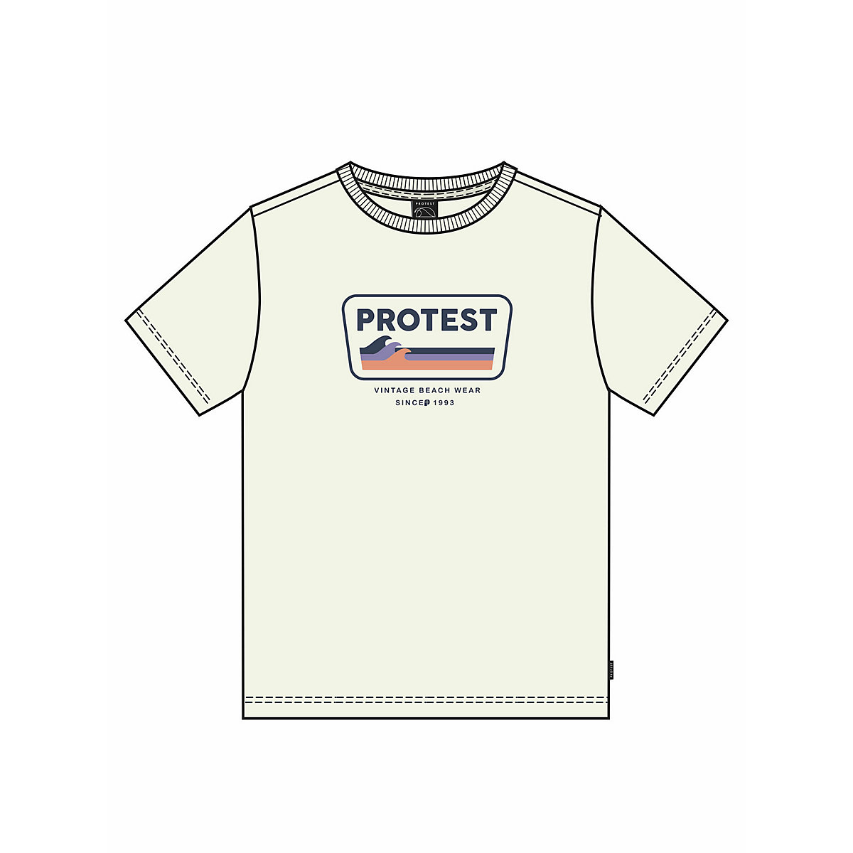 PROTEST PRTCAARLO T-shirt T-Shirts weiß