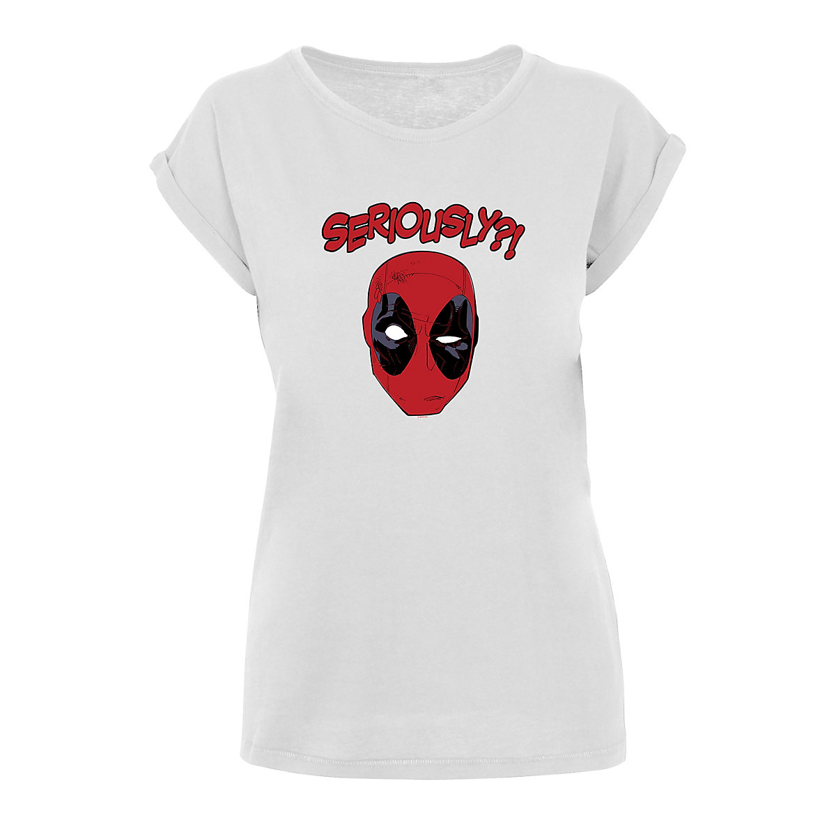 F4NT4STIC Marvel Deadpool Seriously T-Shirts weiß
