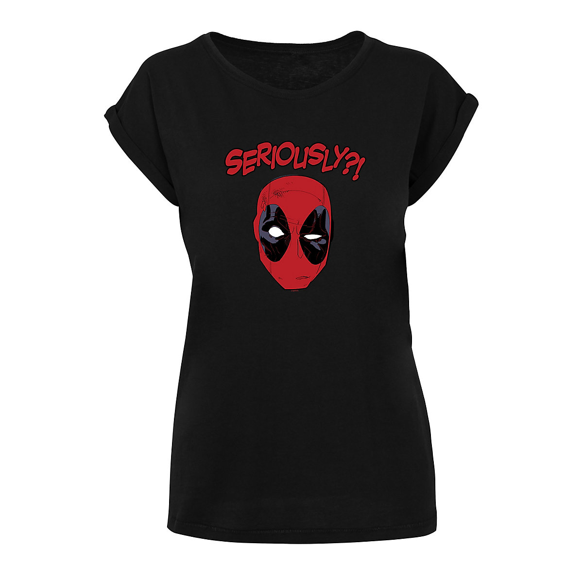 F4NT4STIC Marvel Deadpool Seriously T-Shirts schwarz