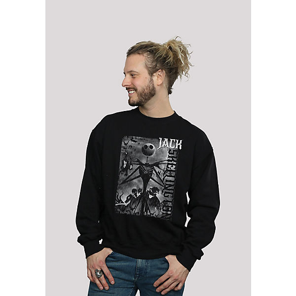 Bekleidung Sweatshirts F4NT4STIC Disney Nightmare Before Christmas Skellington - Premium Film Movie TV Comic Fan Merch für Kinde Bekleidung Sweatshirts F4NT4STIC Disney Nightmare Before Christmas Skellington - Premium Film Movie TV Comic Fan Merch für Kinde