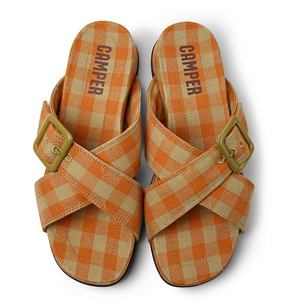 Schuhe Klassische Sandalen CAMPER Atonik Klassische Sandalen beige/orange