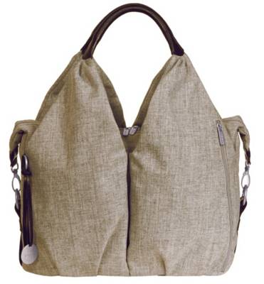 Wickeltasche Greenlabel, Neckline Bag, Choco Melange