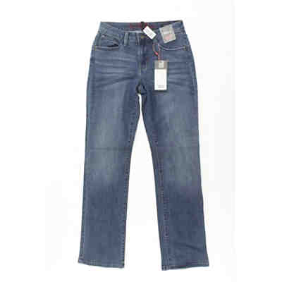 Second Hand -  Straight Jeans neu mit Etikett blau aus Baumwolle Damen Gr. XS