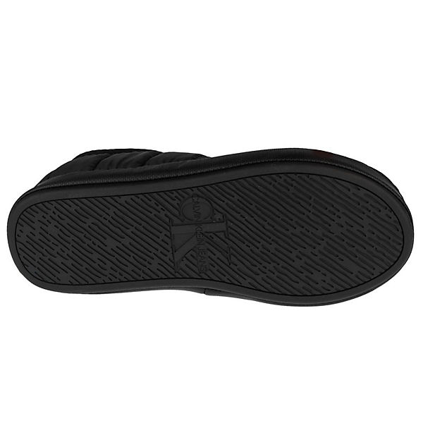 Schuhe Geschlossene Hausschuhe Calvin Klein Hausschuhe Home Shoe Slipper Hausschuhe schwarz