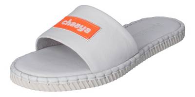 Chaaya MADHOO NAPPA NEON CHA20-002 Pantoletten weiß