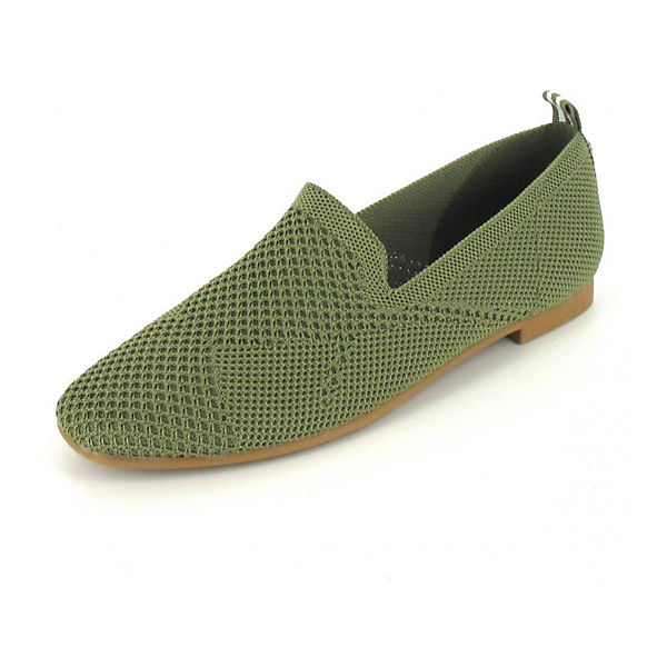 Schuhe Klassische Slipper La Strada© Slipper Klassische Slipper grün