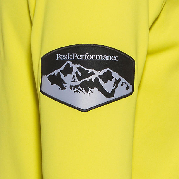 Bekleidung Outdoorjacken PEAKPERFORMANCE Peak Performance Funktionsjacke Rider ZH Outdoorjacken Adultmännlich gelb