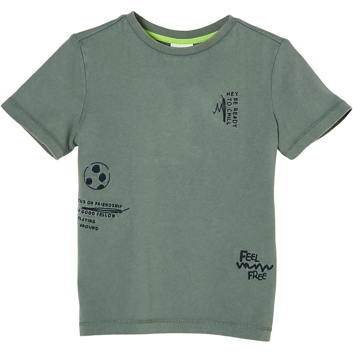 s.Oliver T-Shirt für Jungen khaki