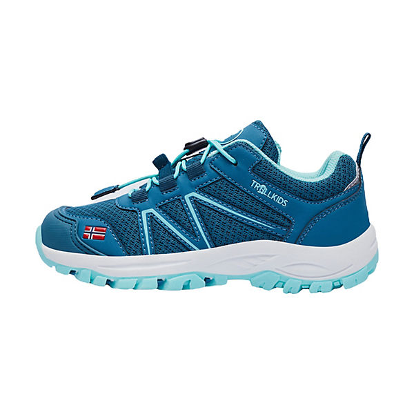 Schuhe Wanderschuhe TROLLKIDS Wanderschuh Hiker Low Sandefjord Wanderschuhe blau/grün Schuhe Wanderschuhe TROLLKIDS Wanderschuh Hiker Low Sandefjord Wanderschuhe blau/grün
