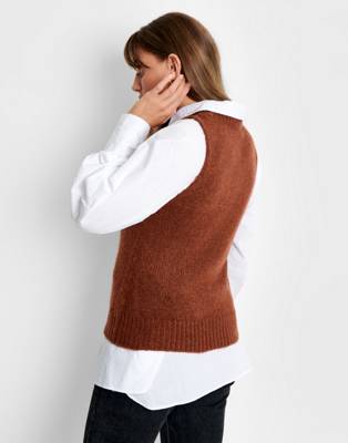 THREADBARE Threadbare Pullover Hazel Pullunder AdultW braun SE9398